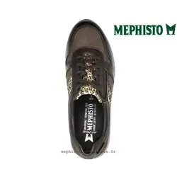Mephisto Elisia Marron multi cuir basket_mode_basse