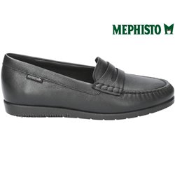 Mephisto Volga Noir cuir mocassin