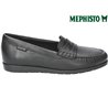 Mephisto Volga Noir cuir mocassin