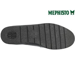 Mephisto Volga Noir cuir mocassin