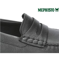 Mephisto Volga Noir cuir mocassin