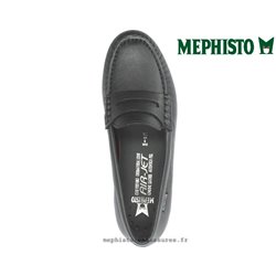 Mephisto Volga Noir cuir mocassin
