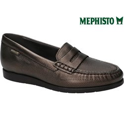 Mephisto Volga Marron cuir mocassin