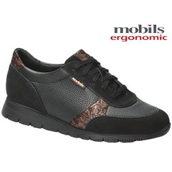 Mobils by Mephisto Dalilha Noir/Marron basket_mode_basse