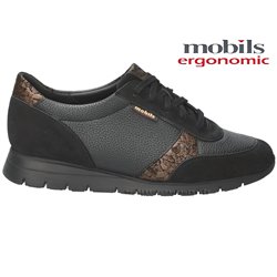Mobils by Mephisto Dalilha Noir/Marron basket_mode_basse