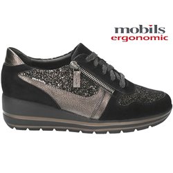 Mobils by Mephisto Abby Noir/Or basket_mode_basse