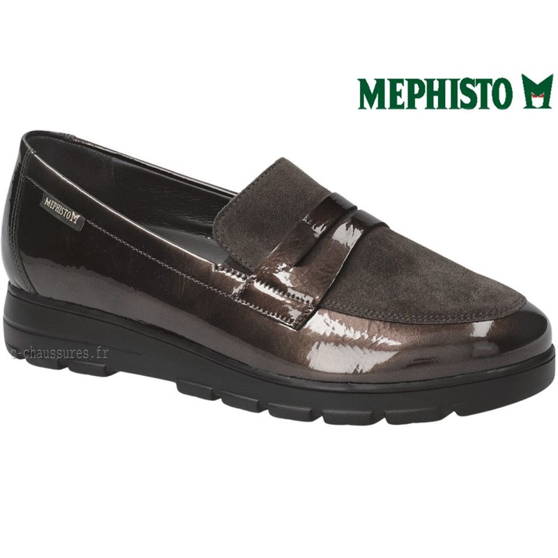 Mephisto Carima Bronze cuir mocassin