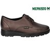 Mephisto Charlize Bronze cuir lacets_derbies