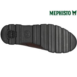 Mephisto Charlize Bronze cuir lacets_derbies