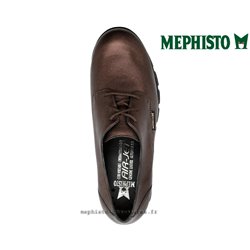 Mephisto Charlize Bronze cuir lacets_derbies
