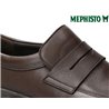 Mephisto Rayan Marron foncé cuir mocassin