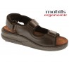 MOBILS de Mephisto Homme Sandale VALDEN Marron cuir 10542