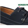Mephisto Trevis Bleu cuir bateau