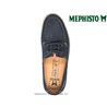 Mephisto Trevis Bleu cuir bateau