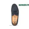 Mephisto Trevis Bleu cuir bateau