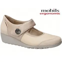 Mobils by Mephisto Bathilda Beige cuir ballerine