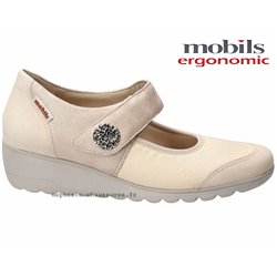 Mobils by Mephisto Bathilda Beige cuir ballerine