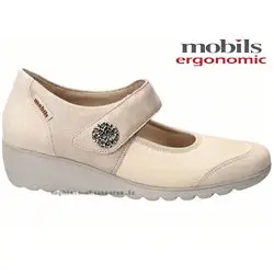 Mobils by Mephisto Bathilda Beige cuir ballerine