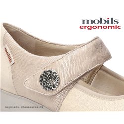 Mobils by Mephisto Bathilda Beige cuir ballerine