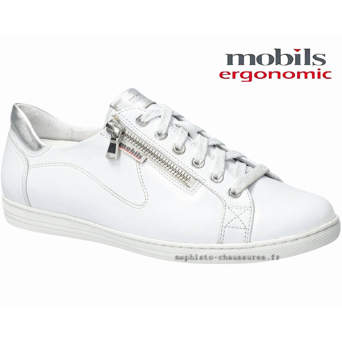 Mobils by Mephisto HAWAI Blanc lacets_derbies