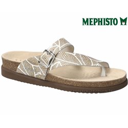 Mephisto HELEN Camel cuir tong