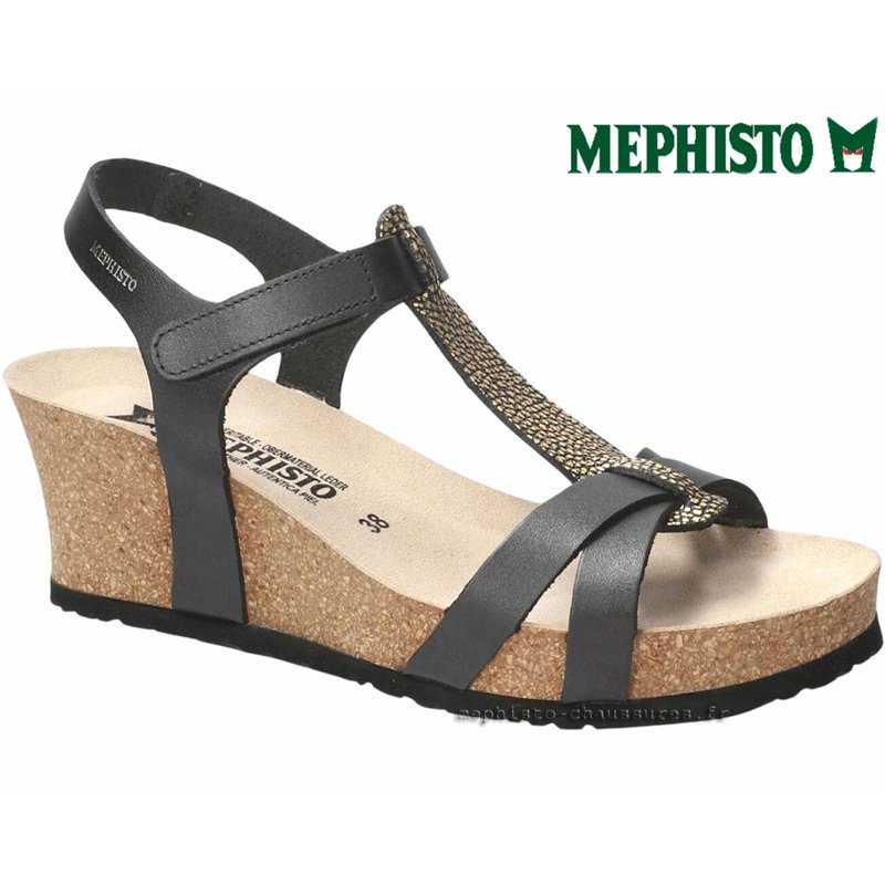 Mephisto Liviane Noir sandale