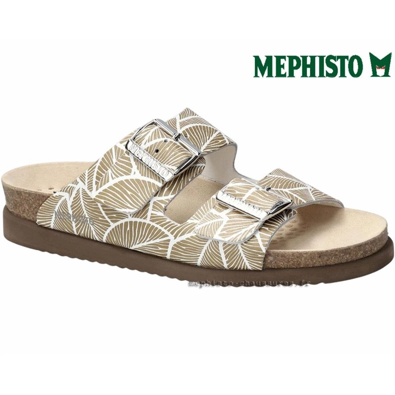 Mephisto Hester Camel cuir mule