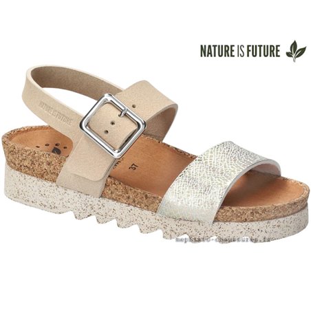 Nature is Future maggy Beige sandale