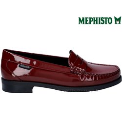 Mephisto Neda Bordeaux vernis mocassin