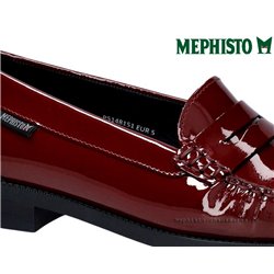 Mephisto Neda Bordeaux vernis mocassin