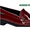 Mephisto Neda Bordeaux vernis mocassin