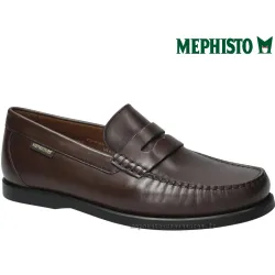 Mephisto Niklas Marron cuir mocassin