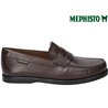 Mephisto Niklas Marron cuir mocassin