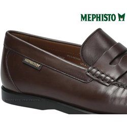 Mephisto Niklas Marron cuir mocassin