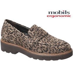 Mobils Ocea leopard mocassin