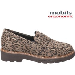 Mobils Ocea leopard mocassin