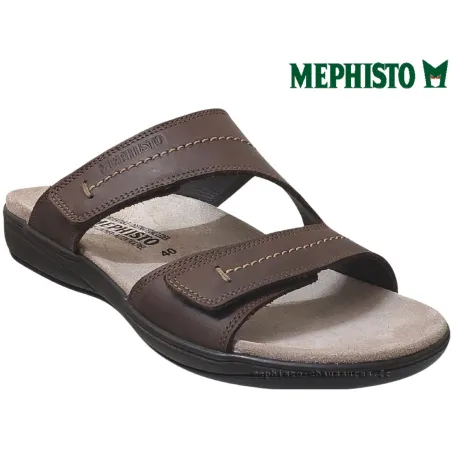 Mephisto STAN Marron cuir mule