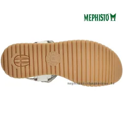 Mephisto Jeanie Blanc/Jaune nu-pied