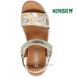 Mephisto Jeanie Blanc/Jaune nu-pied