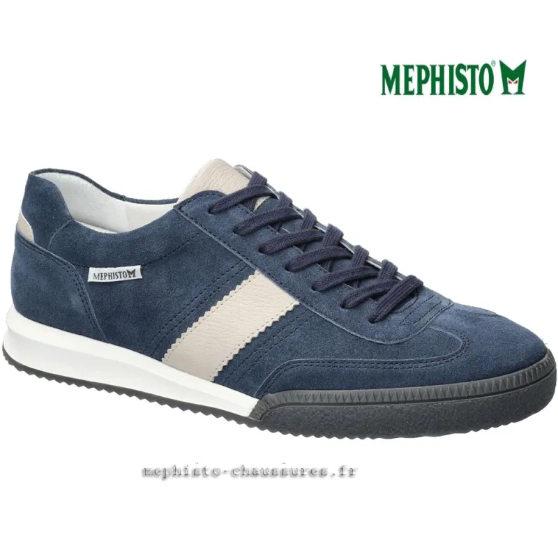 Mephisto Elyo Bleu lacets_richelieu