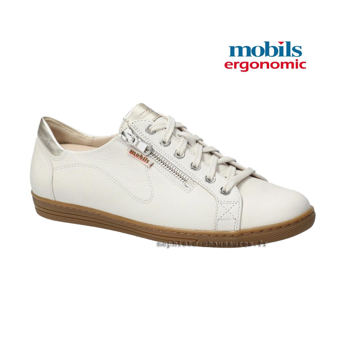 Mobils HAWAI Beige lacets_derbies