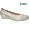 Mephisto Elsie perf Or/Platine ballerine