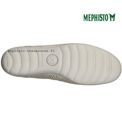 Mephisto Elsie perf Or/Platine ballerine