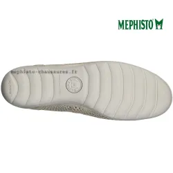 Mephisto Elsie perf Or/Platine ballerine