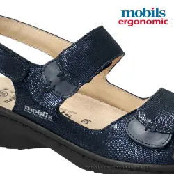 Mobils GETHA Marine cuir sandale