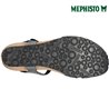 Mephisto Liviane Gris clair cuir sandale