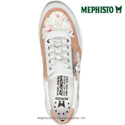 Mephisto Ylona Multi Rose cuir lacets_richelieu