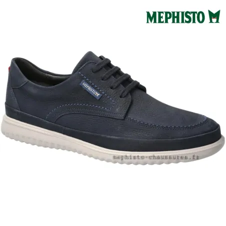 Mephisto Timeo bleu fonce lacets_derbies