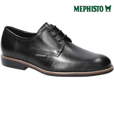 Mephisto Fedrik Noir lacets_derbies