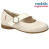 Mobils Sabria Ecru cuir ballerine